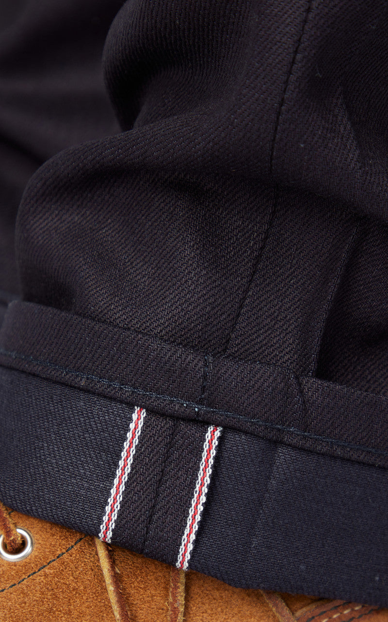 Naked & Famous Denim Weird Guy Indigo/Indigo Stretch Selvedge Dark Indigo 12oz