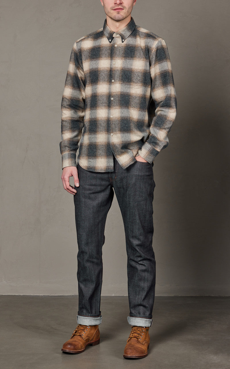 Naked & Famous Denim Weird Guy Stretch Selvedge Indigo 12.5oz