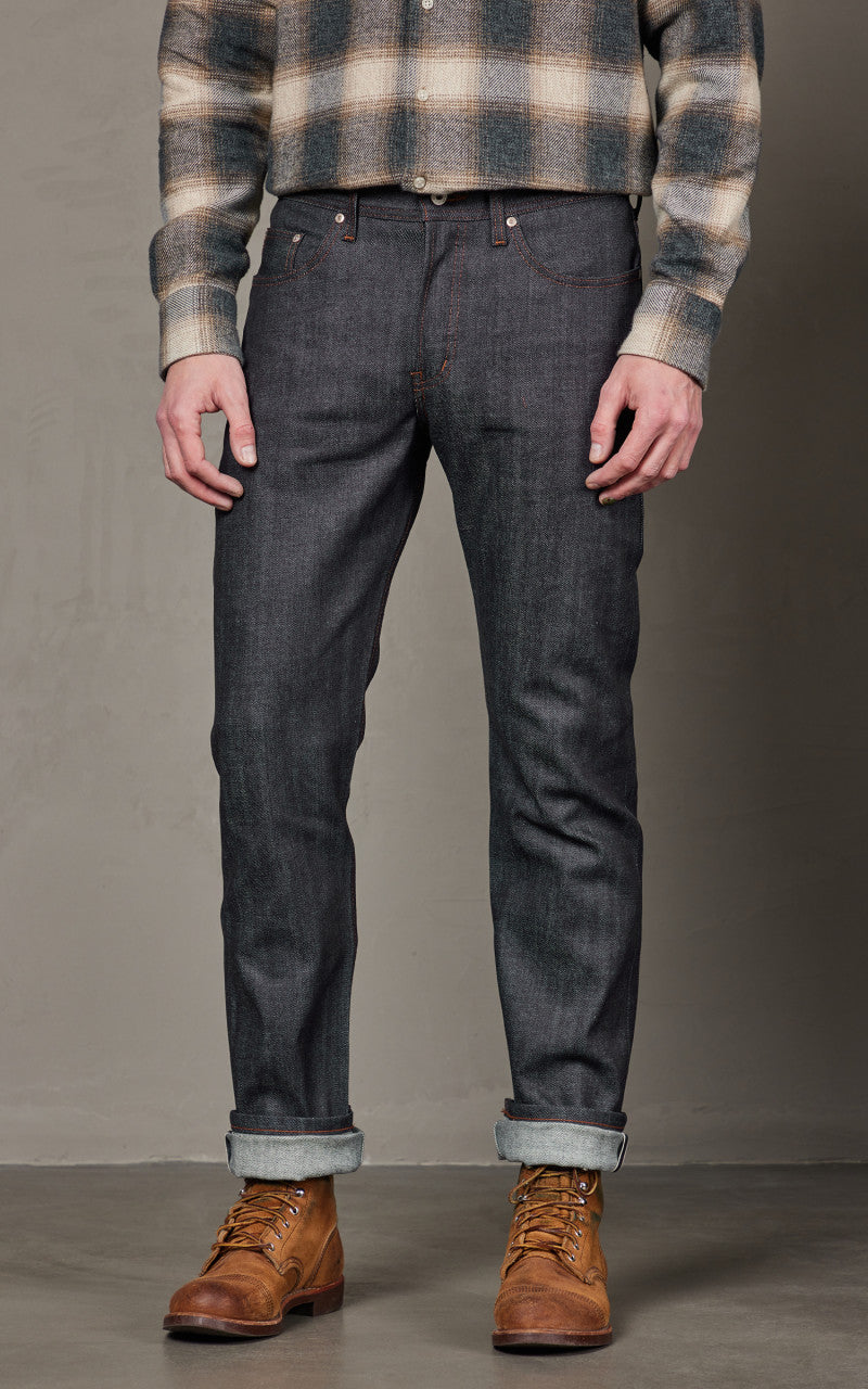 Naked & Famous Denim Weird Guy Stretch Selvedge Indigo 12.5oz