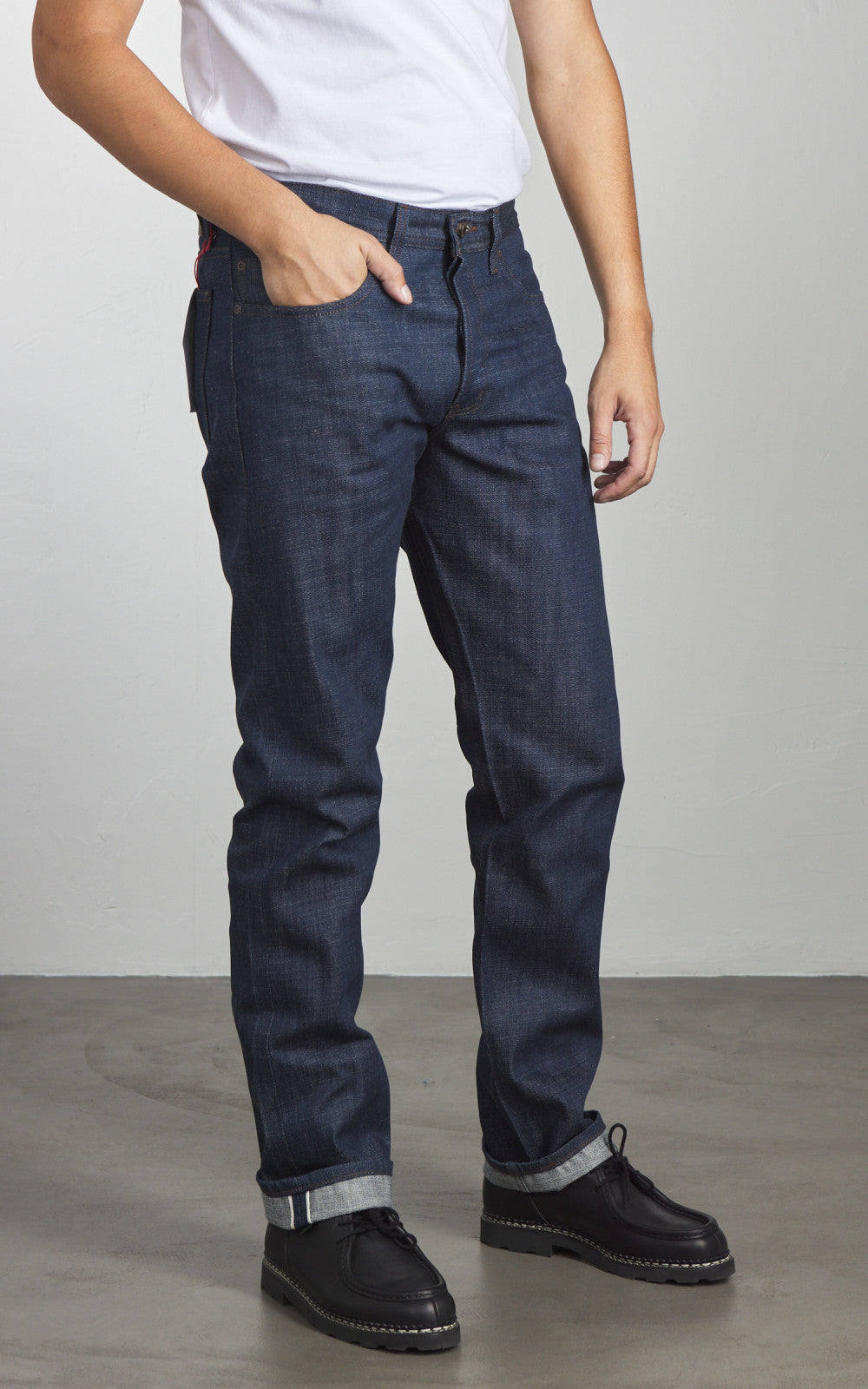 Naked & Famous Denim Weird Guy Kawataro Selvedge Indigo 14.5oz