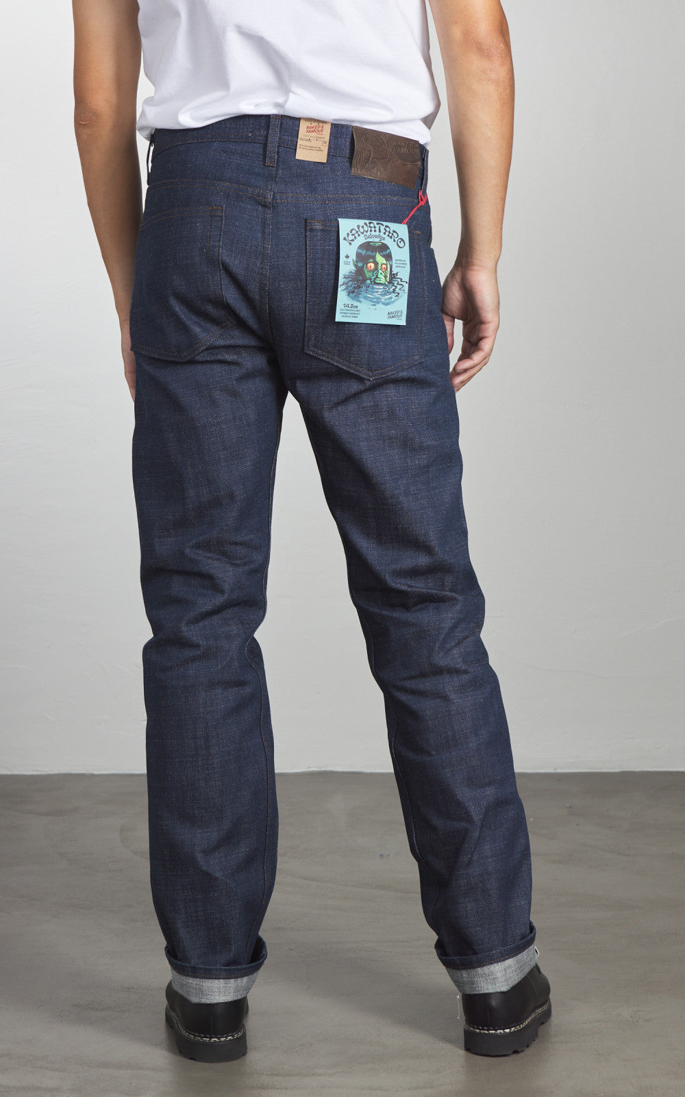 Naked & Famous Denim Weird Guy Kawataro Selvedge Indigo 14.5oz