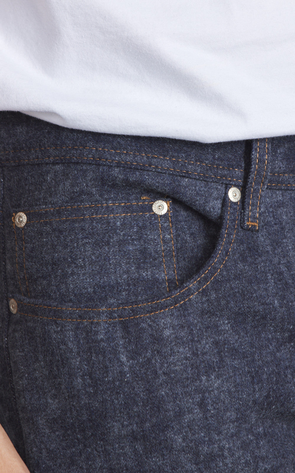 Naked & Famous Denim Weird Guy Max Brush Selvedge Indigo 13.75oz
