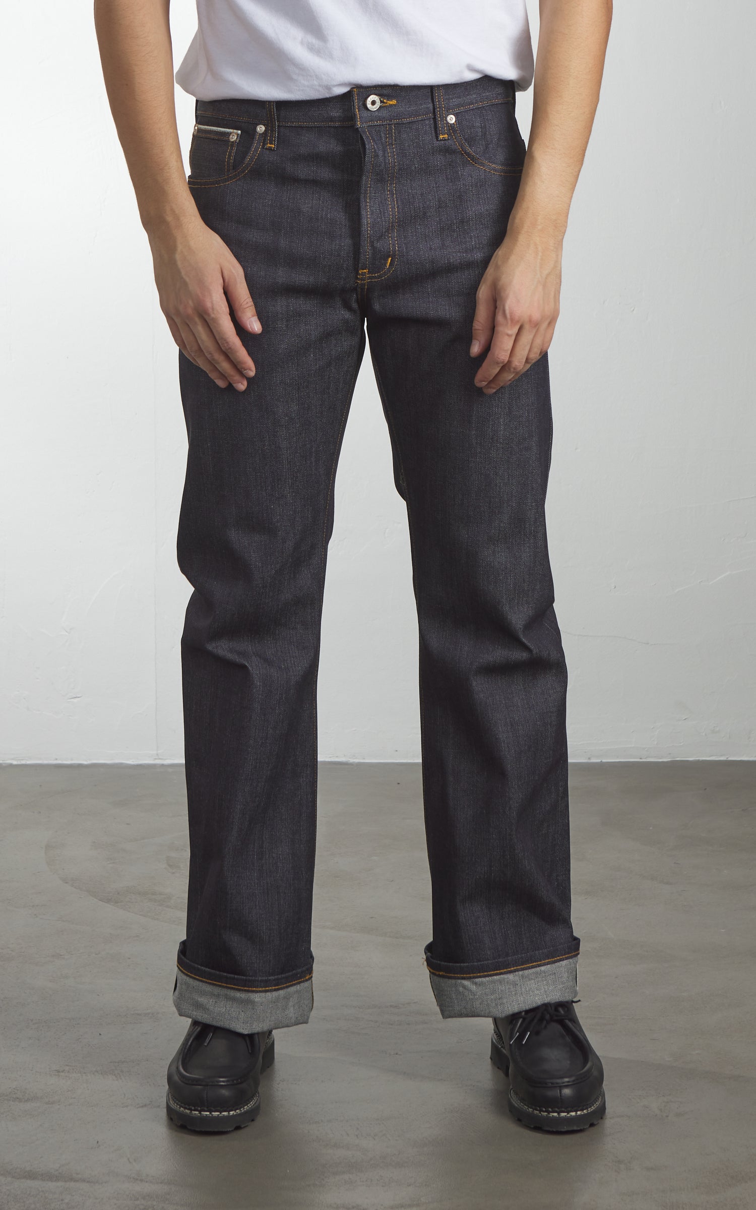 AQUX【新品未使用】完売品✨3L Groovy Guy✨ Naked & Famous Denim Groovy Guy Left Hand Twill Selvedge 13.75oz