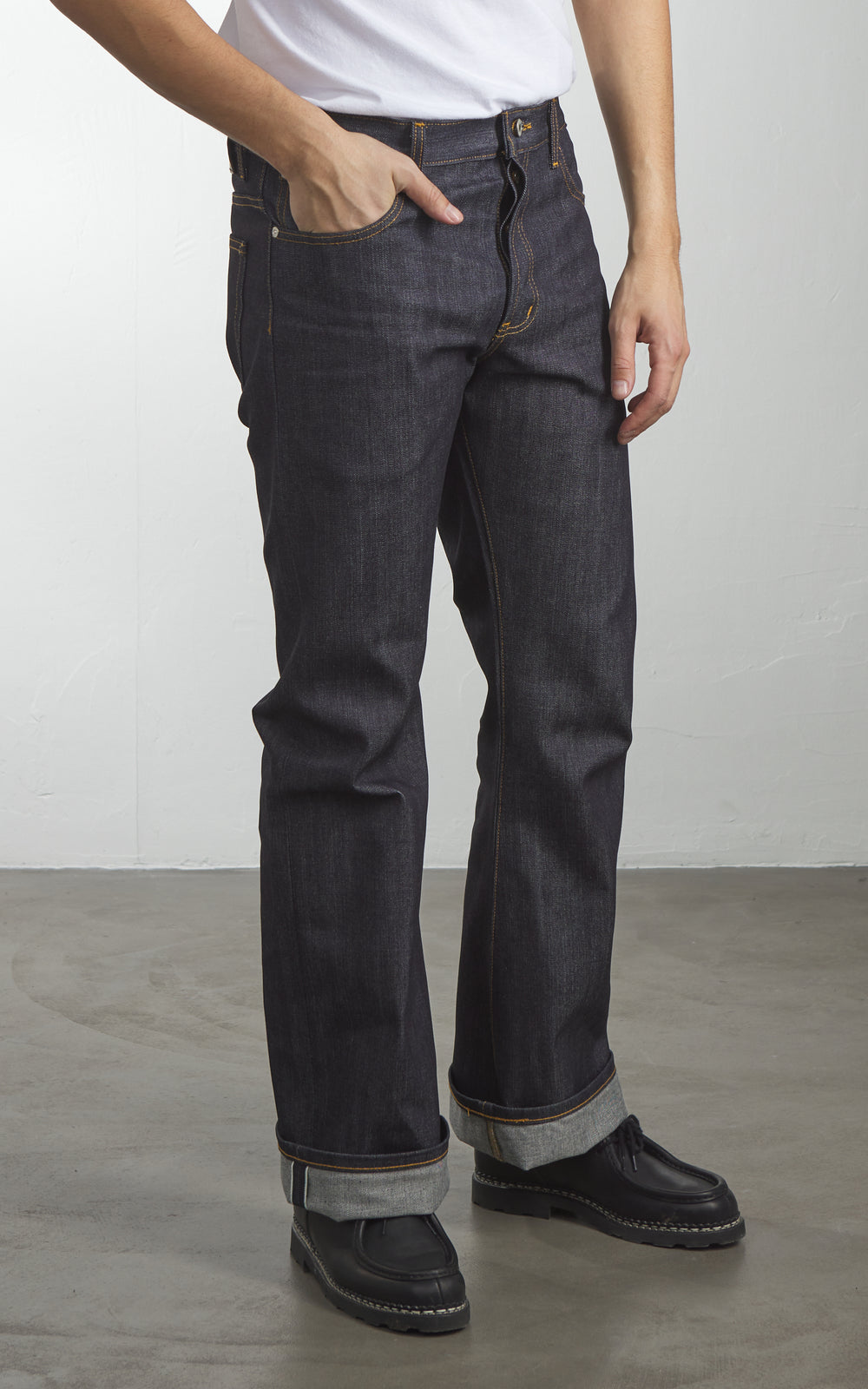 Naked & Famous Denim Groovy Guy Left Hand Twill Selvedge 13.75oz