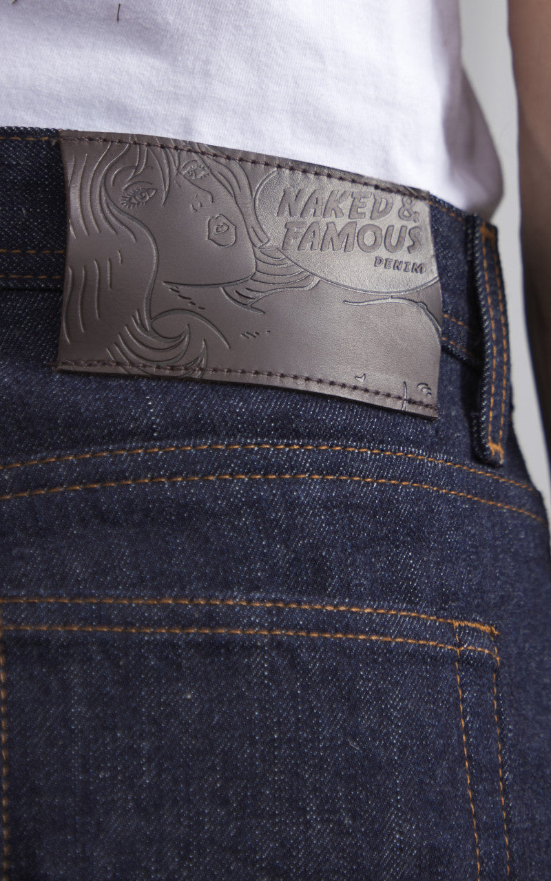 Naked & Famous Denim Weird Guy Blue Wave Selvedge 12.5oz