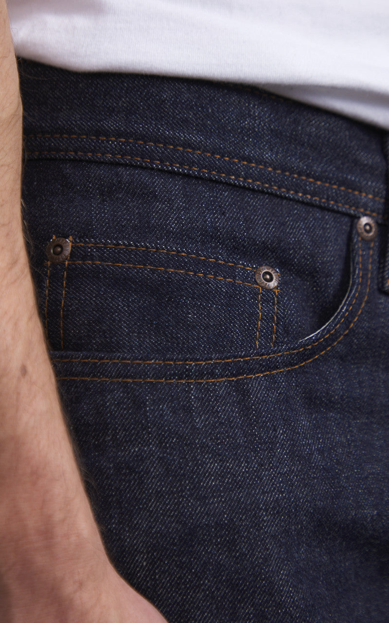 Naked & Famous Denim Weird Guy Blue Wave Selvedge 12.5oz