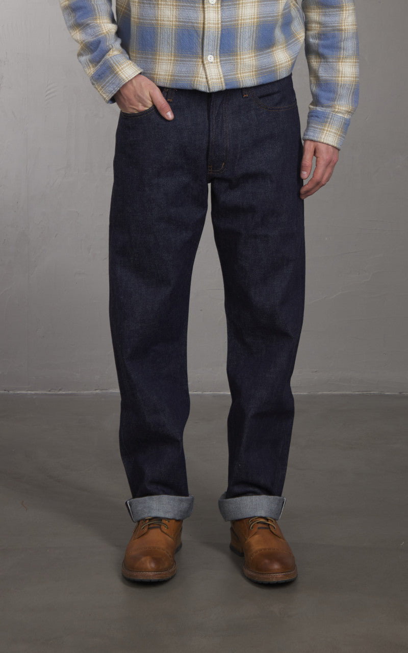 Naked & Famous Denim True Guy Blue Wave Selvedge 12.5oz
