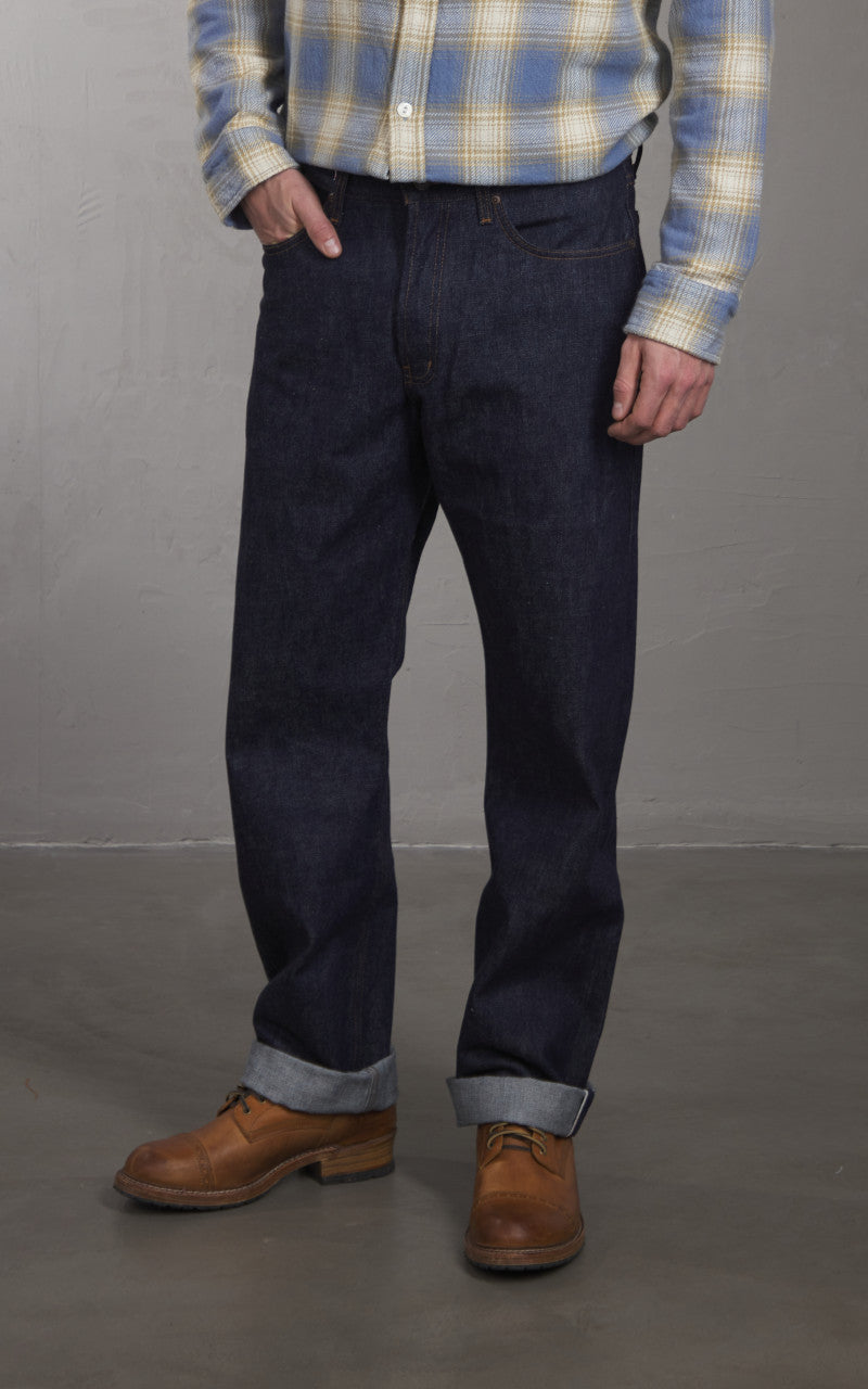 Naked & Famous Denim True Guy Blue Wave Selvedge 12.5oz