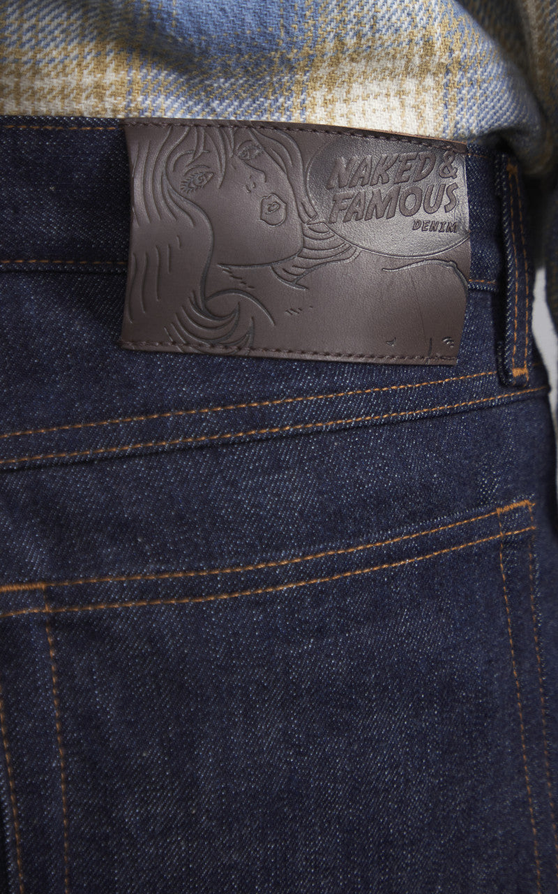 Naked & Famous Denim True Guy Blue Wave Selvedge 12.5oz