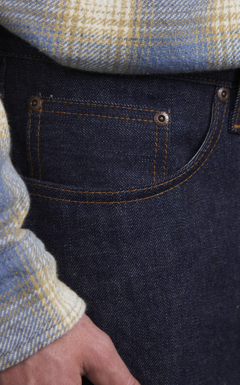 Naked & Famous Denim True Guy Blue Wave Selvedge 12.5oz