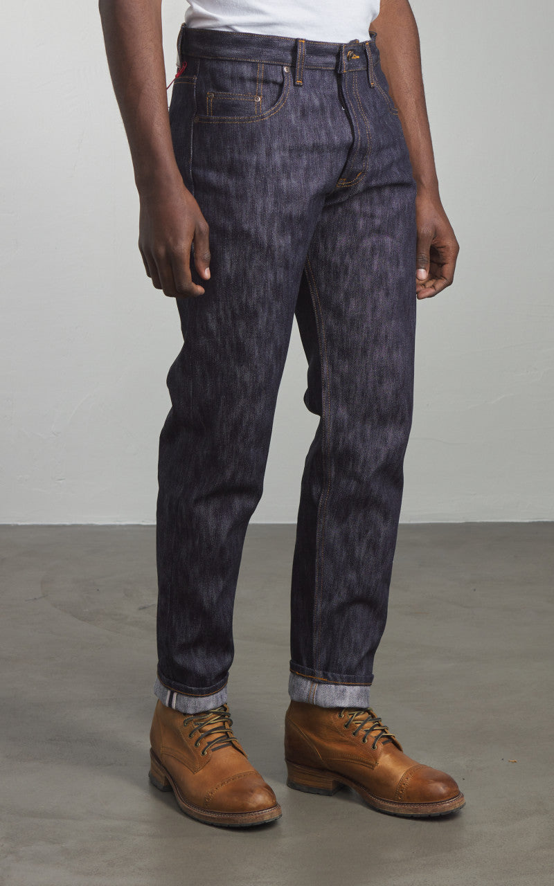 Naked & Famous Denim Easy Guy Sakura Slub Selvedge Indigo 16.5oz