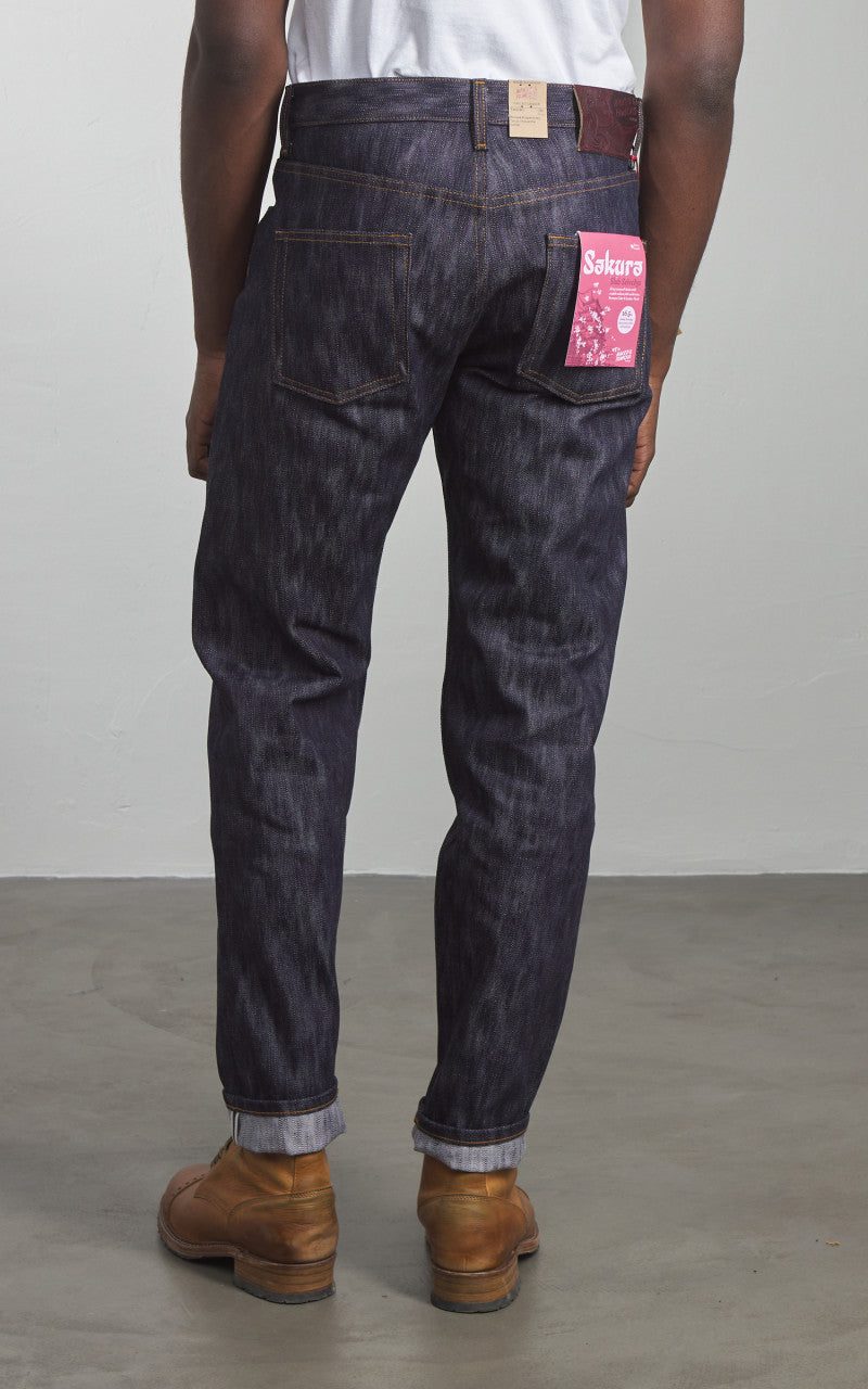 Naked & Famous Denim Easy Guy Sakura Slub Selvedge Indigo 16.5oz