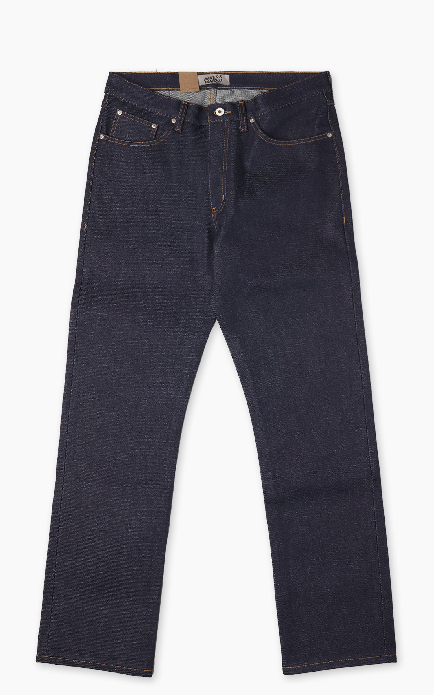 Naked & Famous Denim True Guy Elephant 14 - Dirty Elephant Selvedge Indigo 20oz