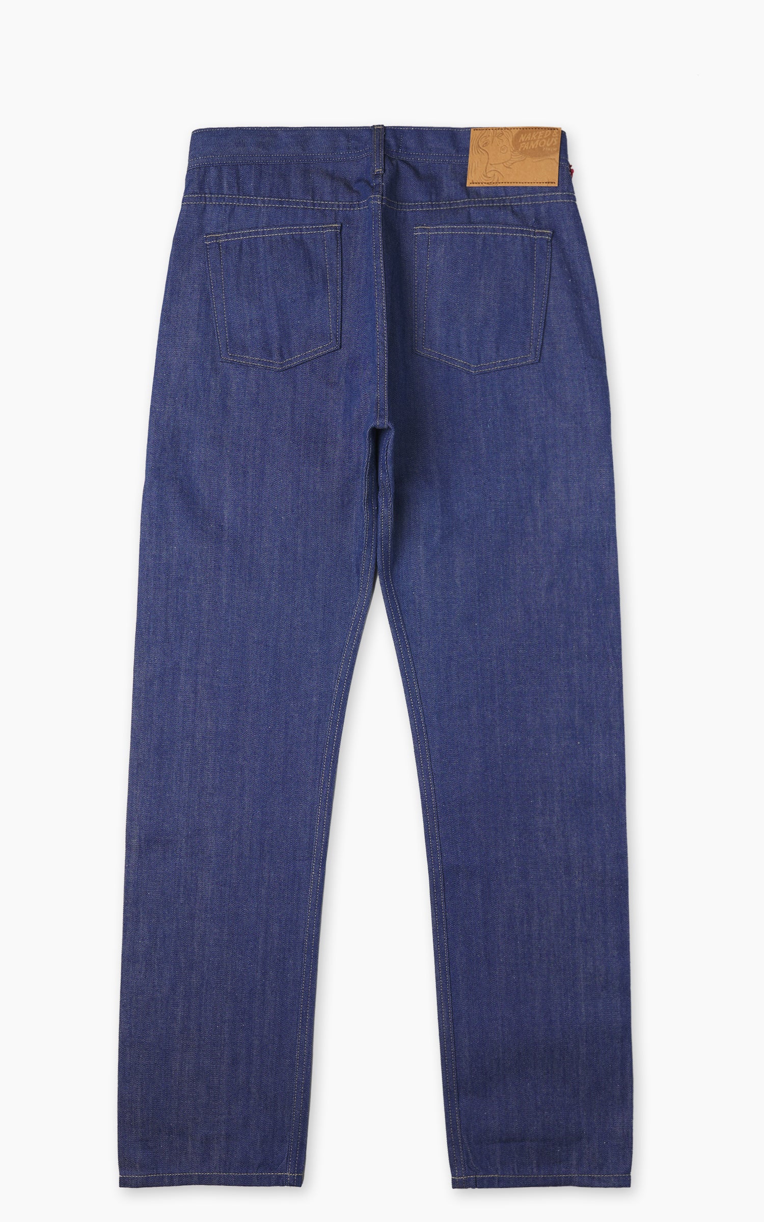 Naked & Famous Denim Weird Guy The Cat’s Pyjamas Selvedge Blue