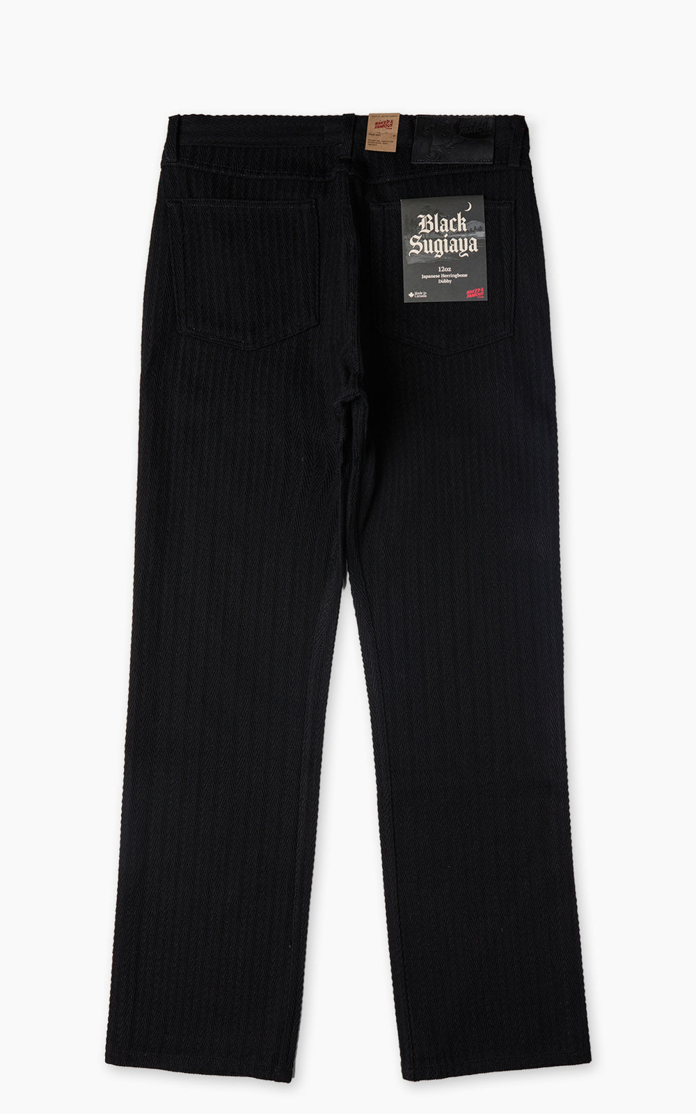 Naked & Famous Denim True Guy Black Sugiaya