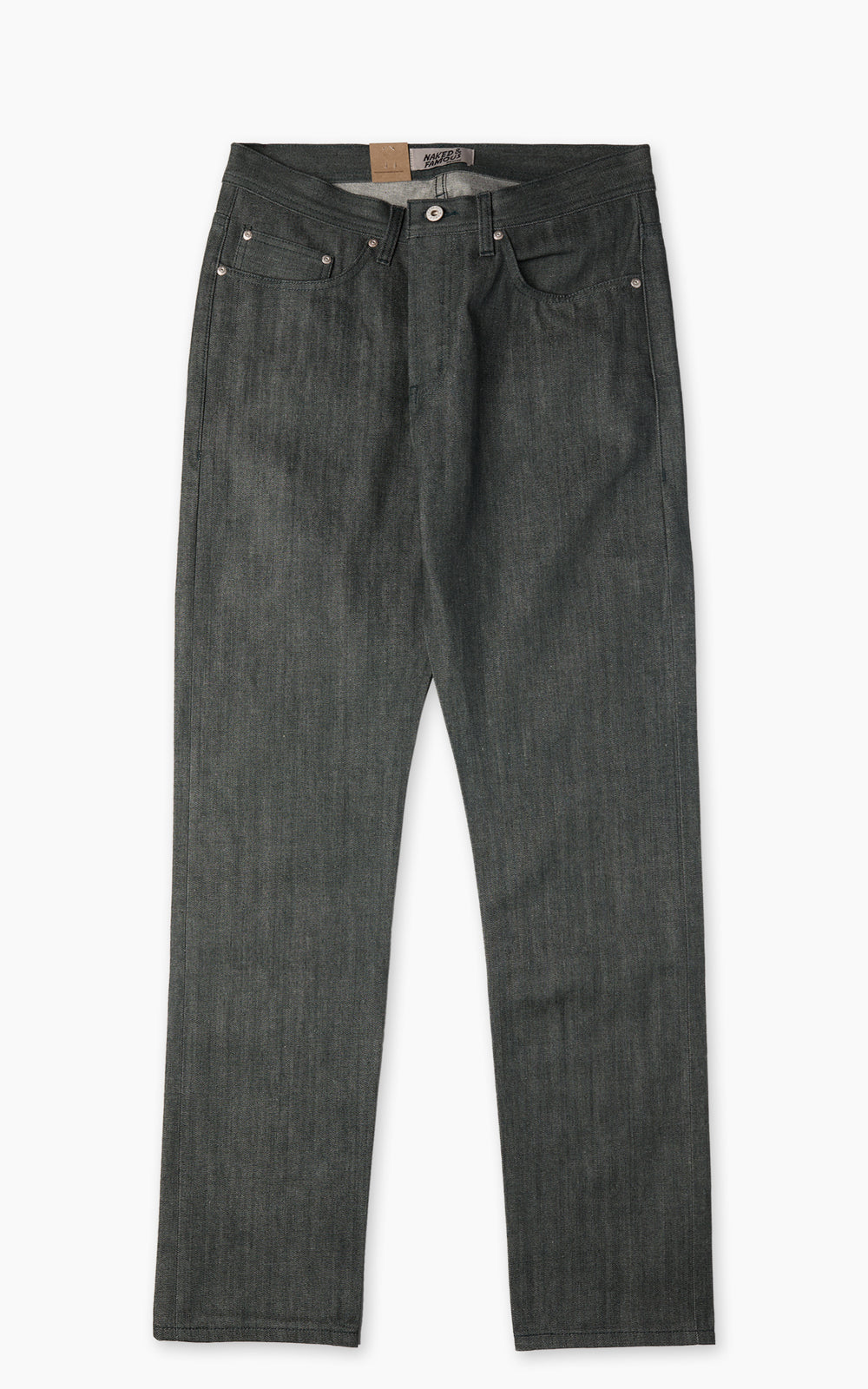 Naked & Famous Denim Weird Guy Haunted Forest Selvedge 14oz
