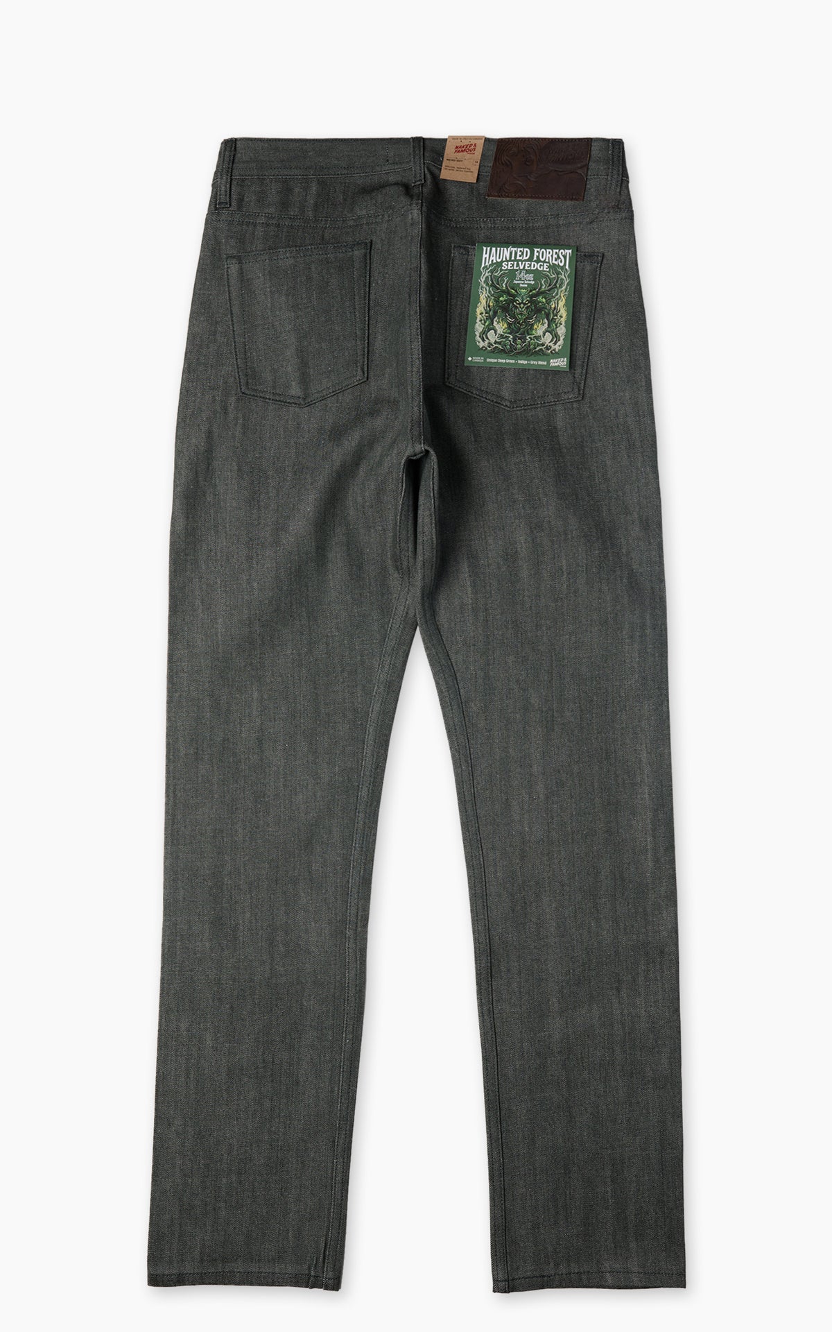 Naked & Famous Denim Weird Guy Haunted Forest Selvedge 14oz