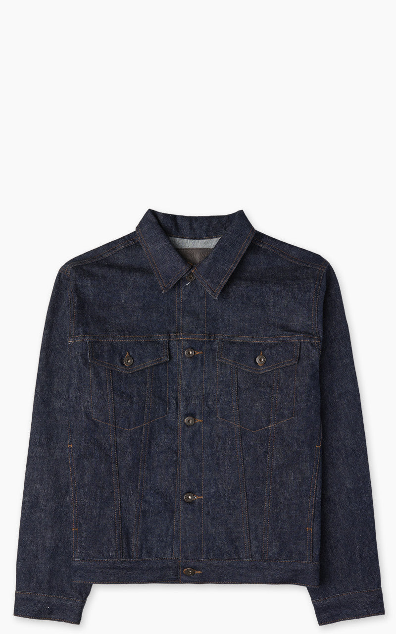 Naked & Famous Denim Denim Jacket Blue Wave Selvedge 12.5oz