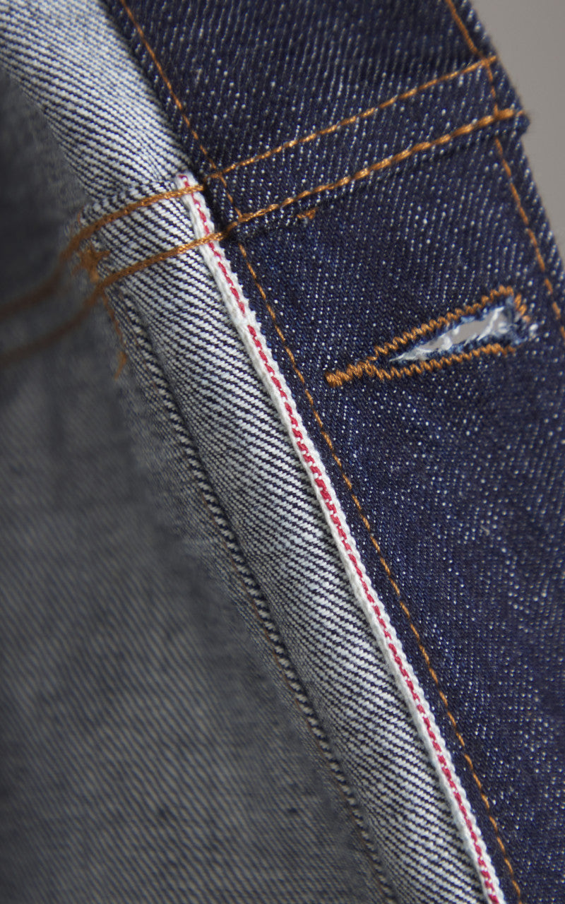 Naked & Famous Denim Denim Jacket Blue Wave Selvedge 12.5oz