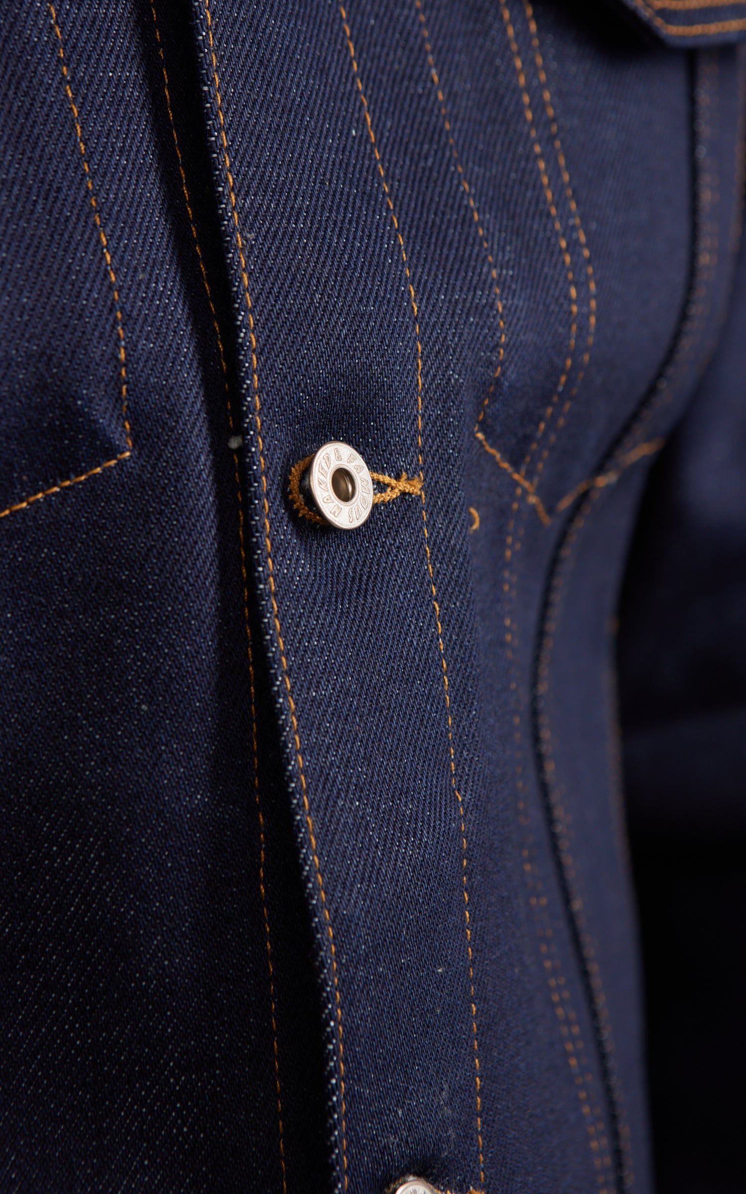 Naked & Famous Denim Denim Jacket Elephant 14 - Dirty Elephant Selvedge Indigo 20oz