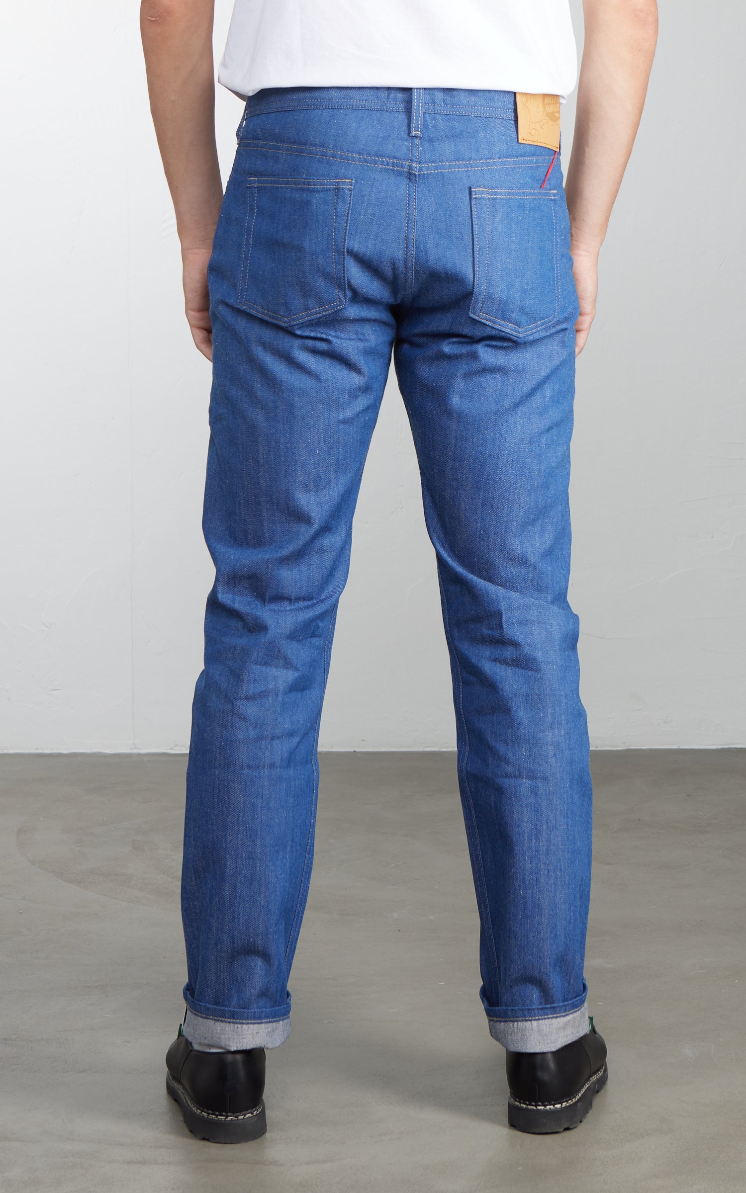 Naked & Famous Denim Weird Guy The Cat’s Pyjamas Selvedge Blue