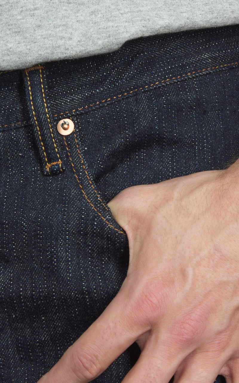 Naked & Famous Denim Weird Guy MIJ12 Aomidori Selvedge 16oz