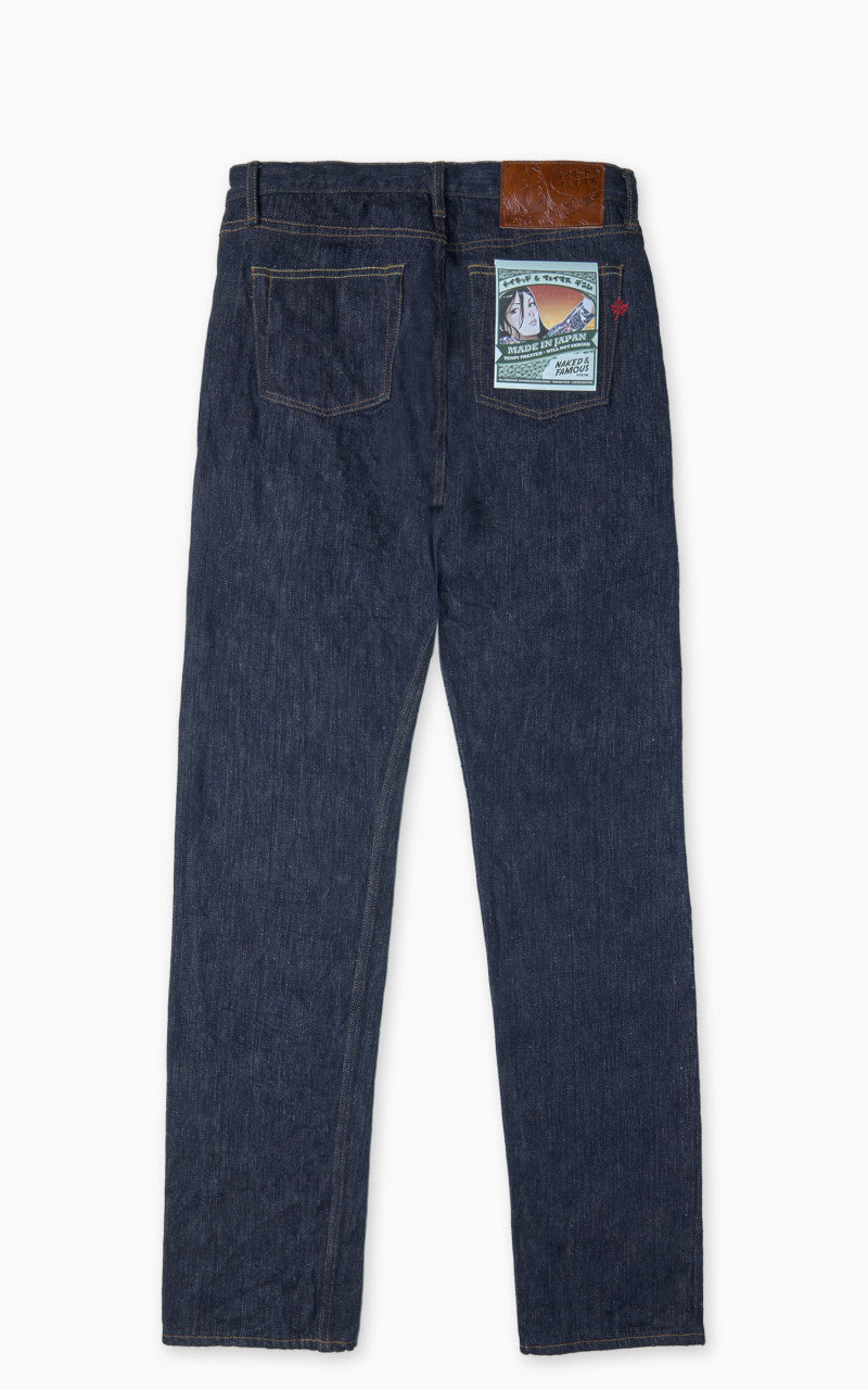 Naked & Famous Denim Weird Guy MIJ12 Aomidori Selvedge 16oz