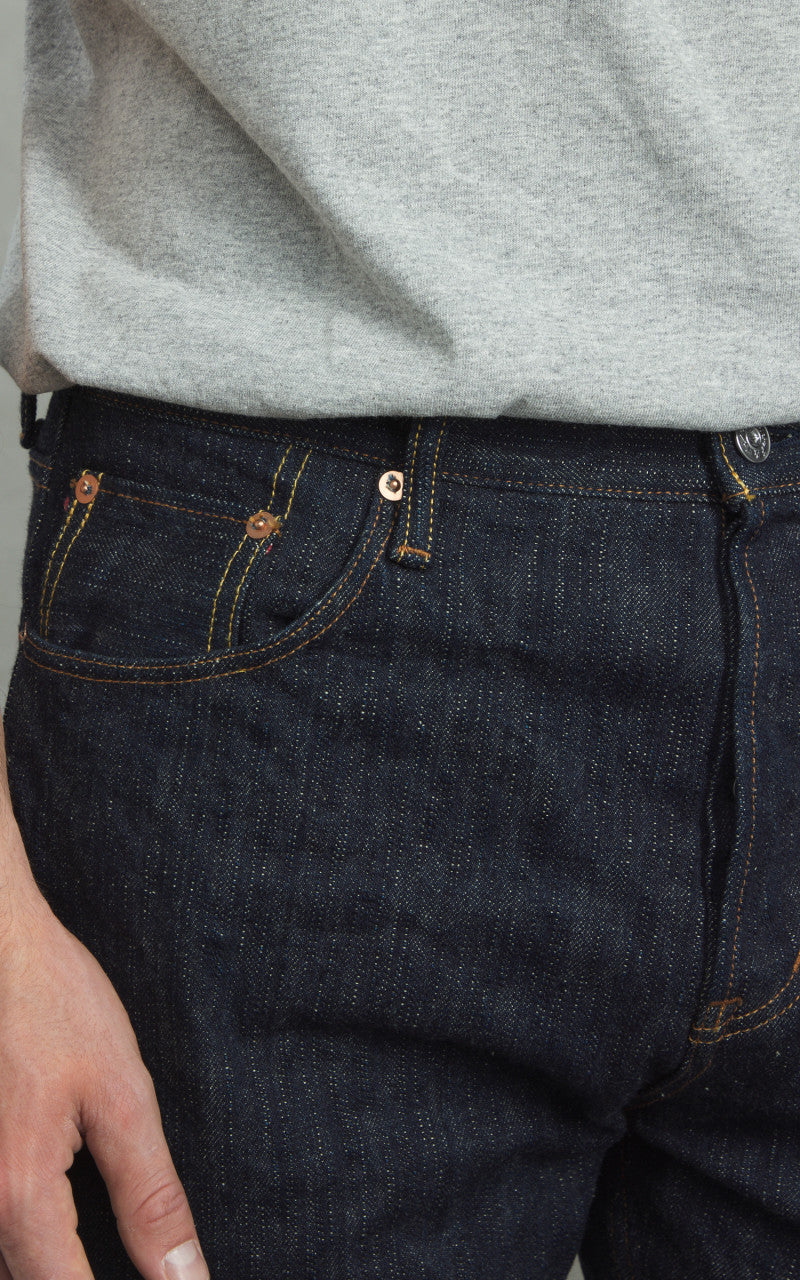 Naked & Famous Denim Easy Guy MIJ12 Aomidori Selvedge 16oz