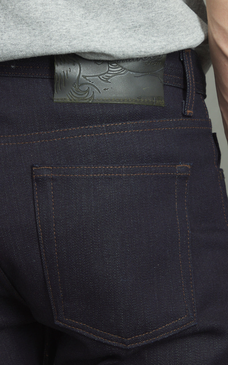 Naked & Famous Denim Weird Guy Matcha Selvedge Indigo 15oz