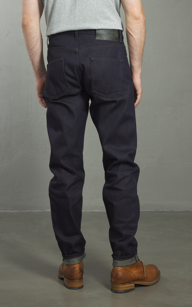 Naked & Famous Denim Easy Guy Matcha Selvedge Indigo 15oz