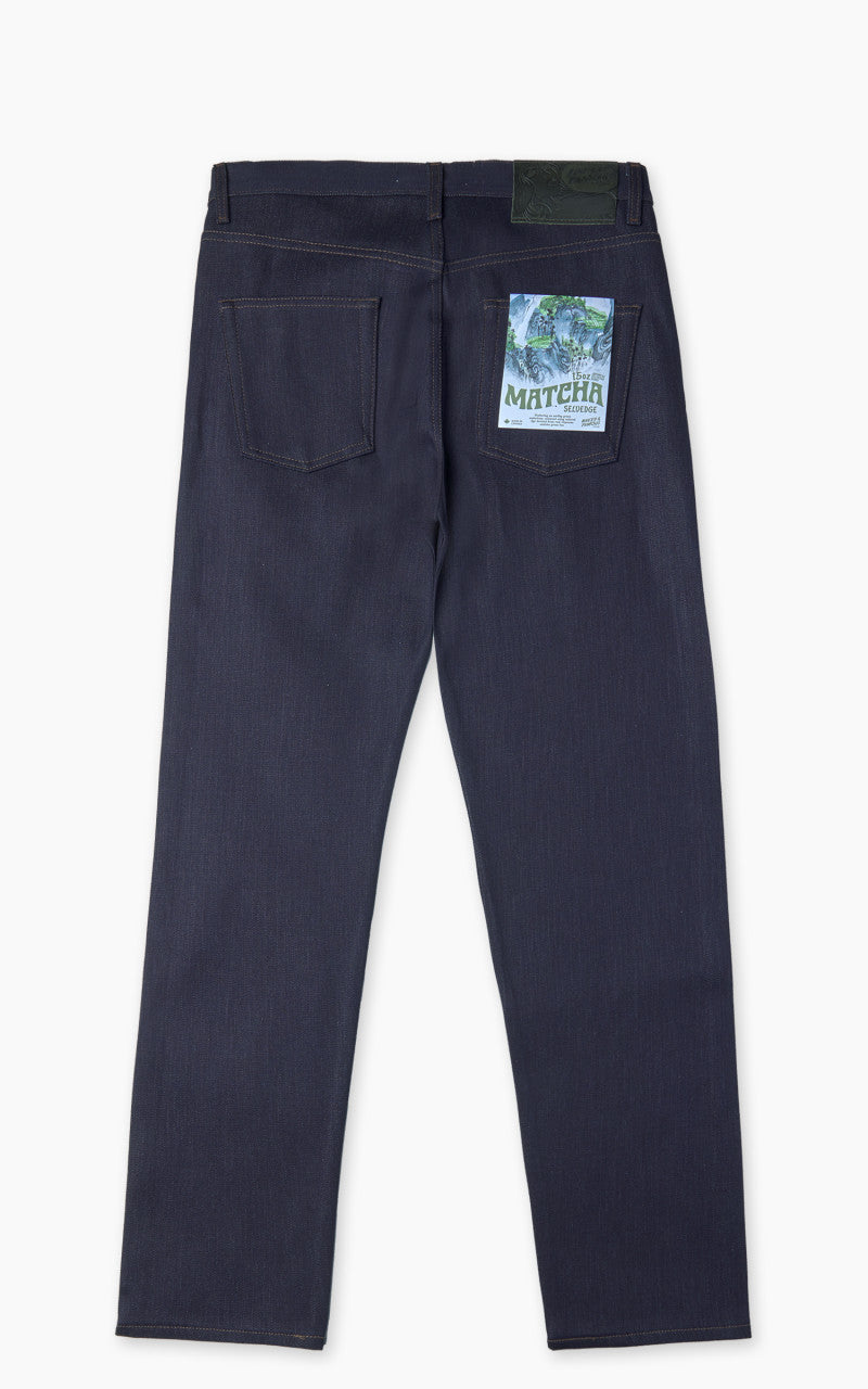 Naked & Famous Denim Easy Guy Matcha Selvedge Indigo 15oz