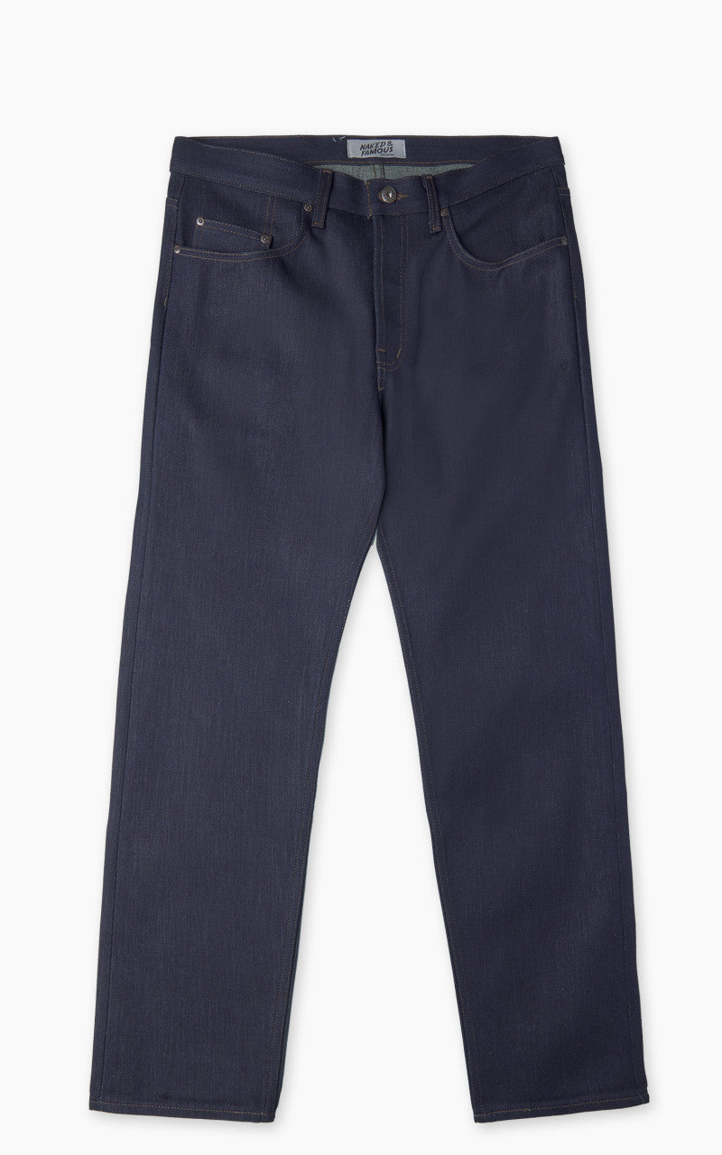 Naked & Famous Denim Easy Guy Matcha Selvedge Indigo 15oz