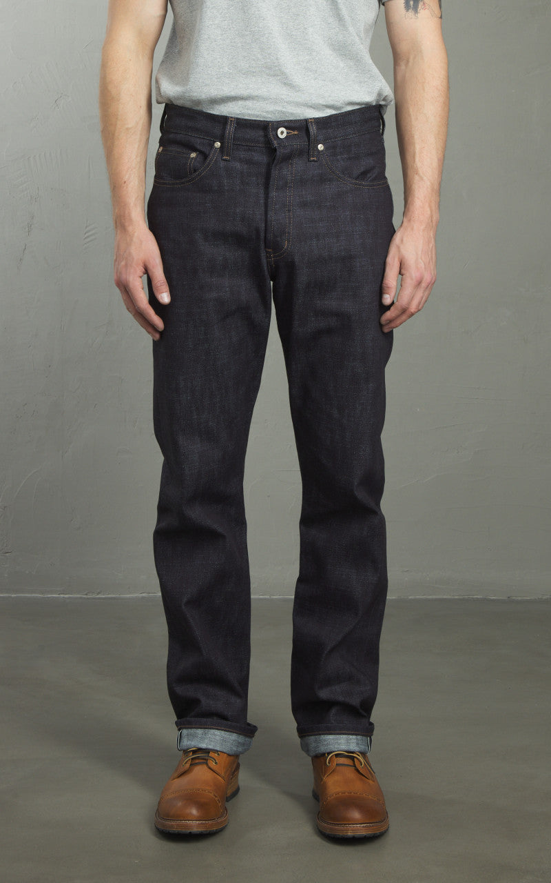 Naked & Famous Denim True Guy Broken Twill Slub Stretch Selvedge Indigo 12.5oz