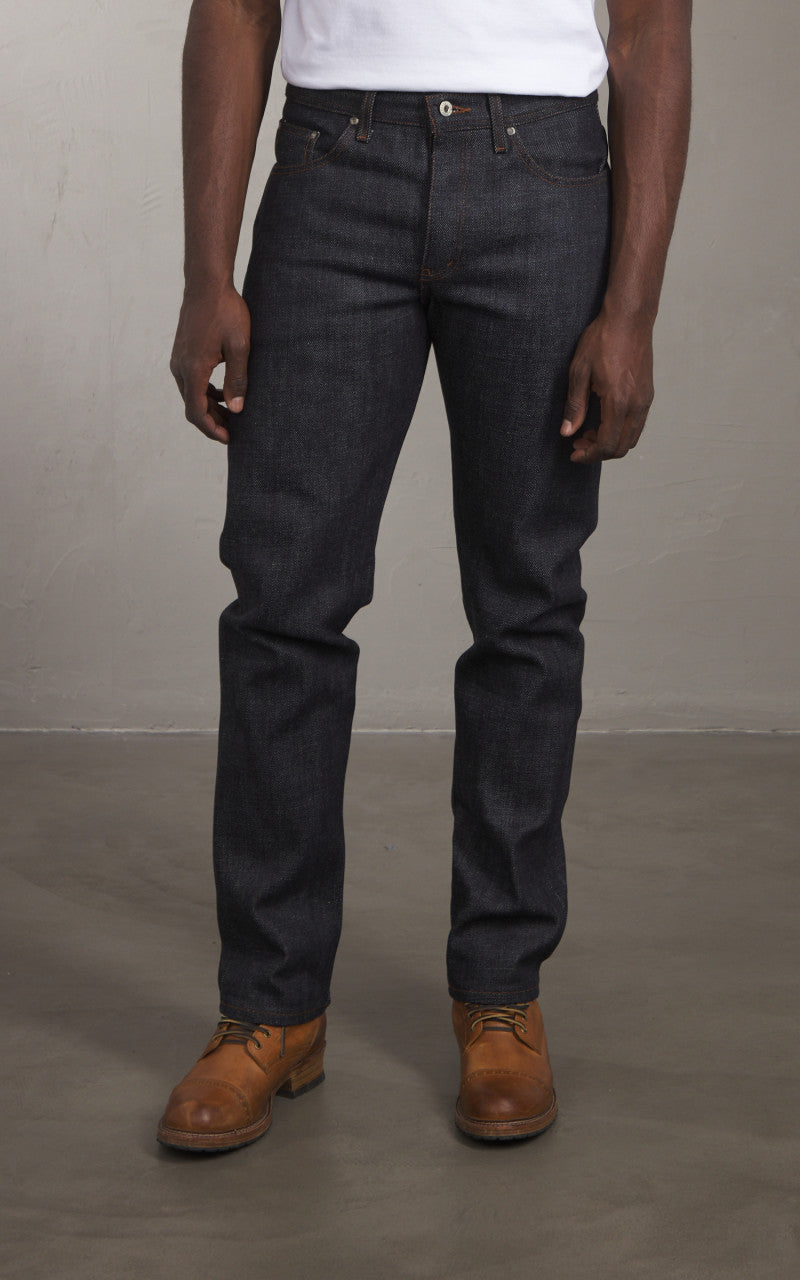 Naked & Famous Denim Weird Guy Elephant 13 Red Core 21oz