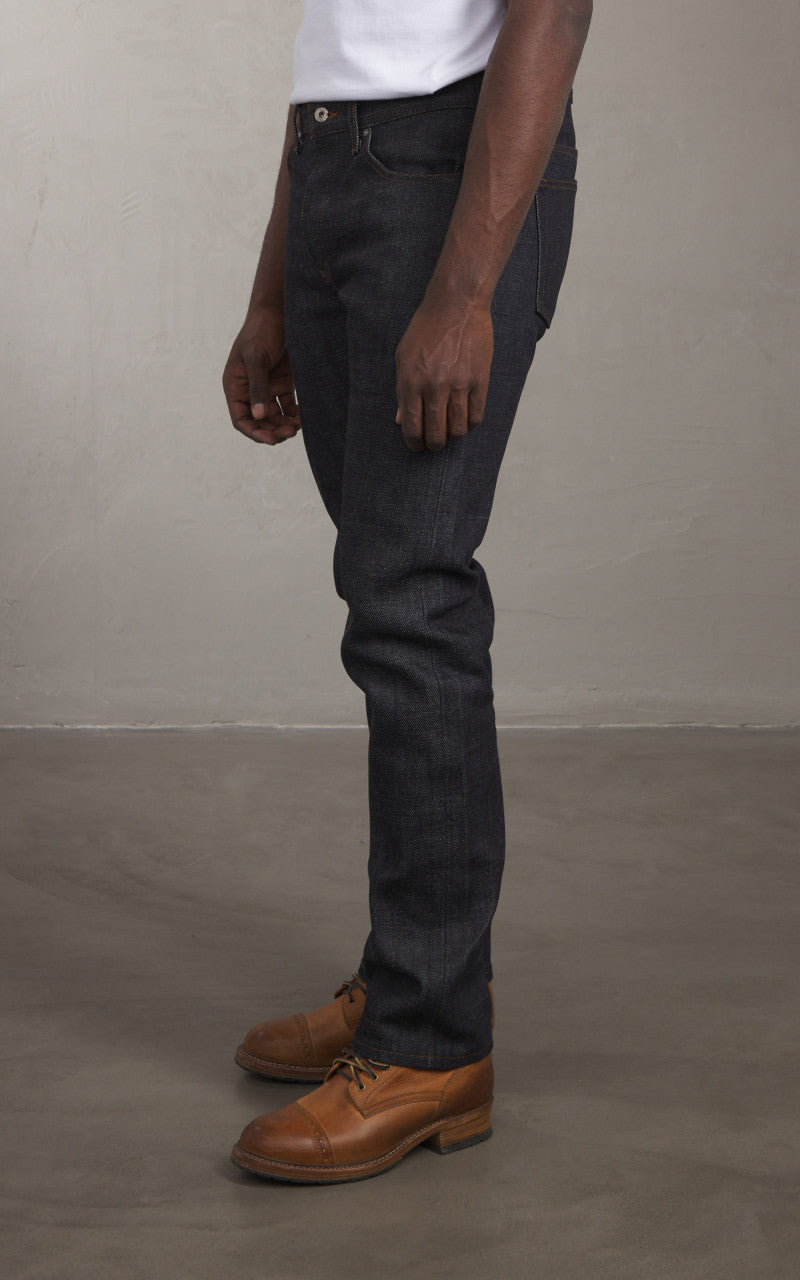 Naked & Famous Denim Weird Guy Elephant 13 Red Core 21oz