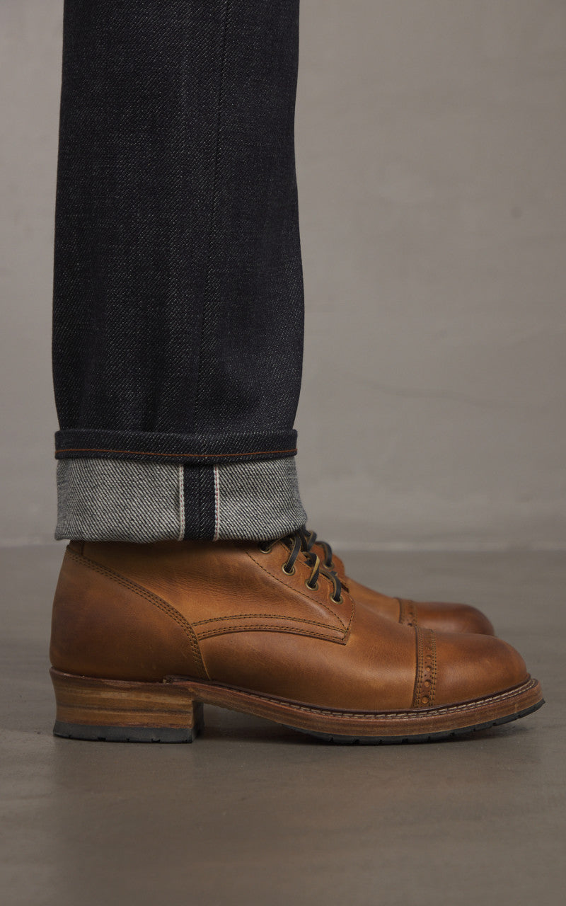 Naked & Famous Denim Weird Guy Elephant 13 Red Core 21oz