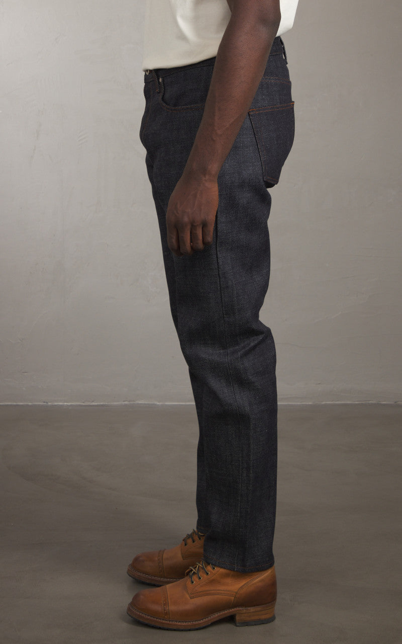 Naked & Famous Denim Easy Guy Elephant 13 Red Core 21oz