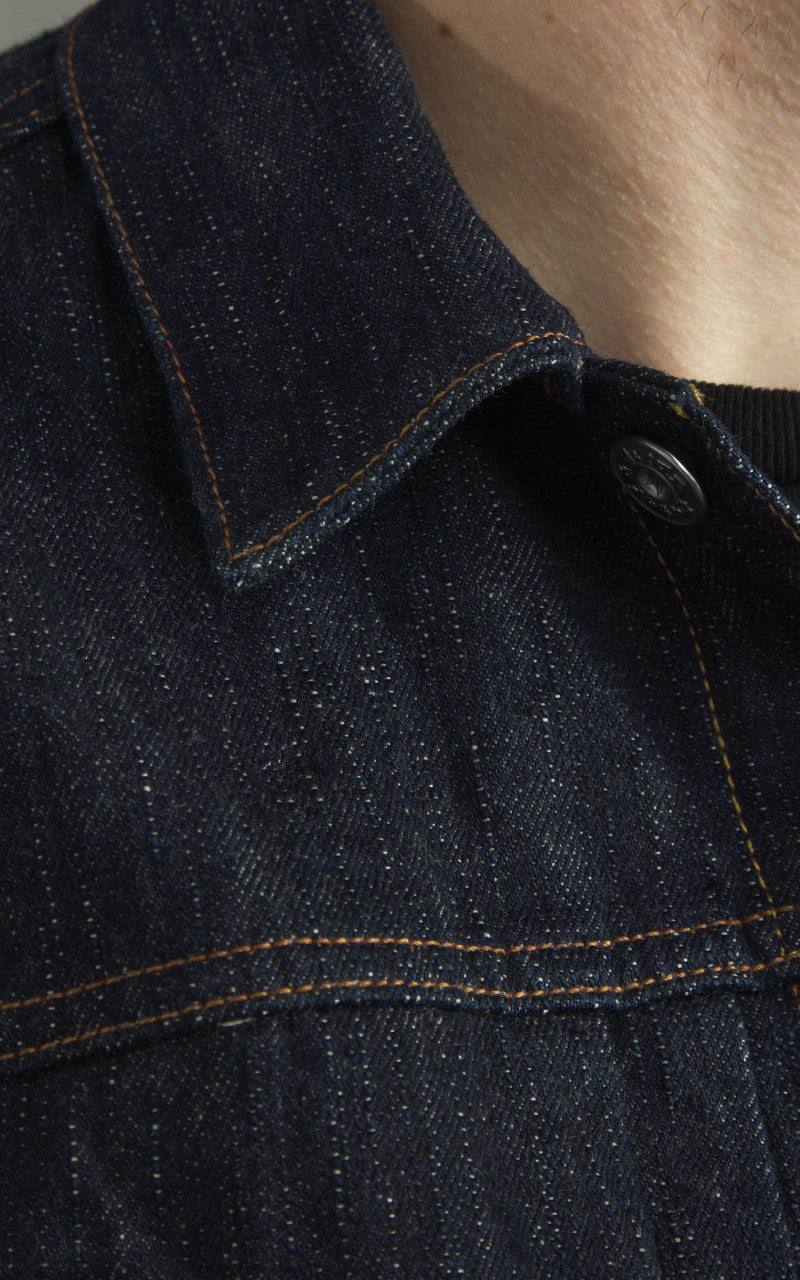 Naked & Famous Denim Heritage Denim Jacket MIJ12 Aomidori Selvedge 16oz