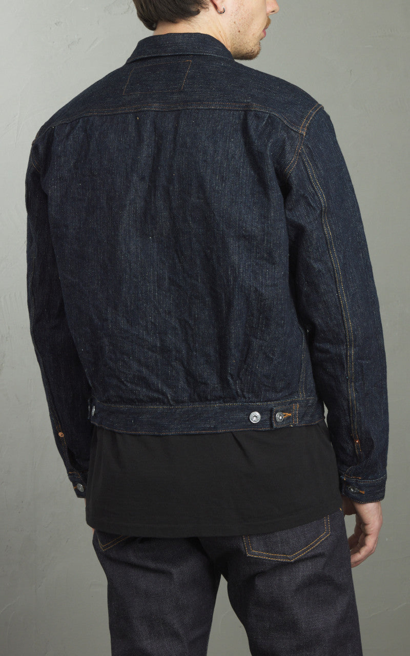 Naked & Famous Denim Heritage Denim Jacket MIJ12 Aomidori Selvedge 16oz