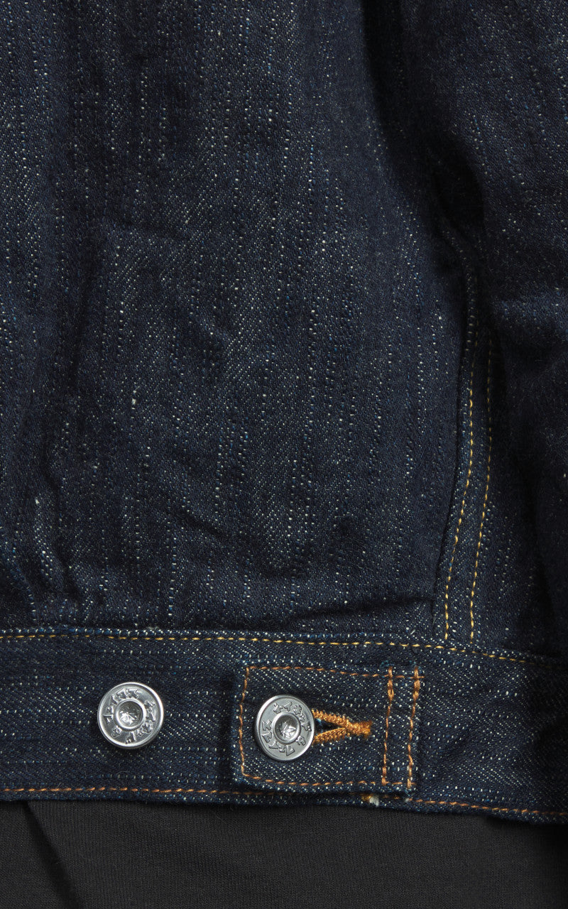 Naked & Famous Denim Heritage Denim Jacket MIJ12 Aomidori Selvedge 16oz