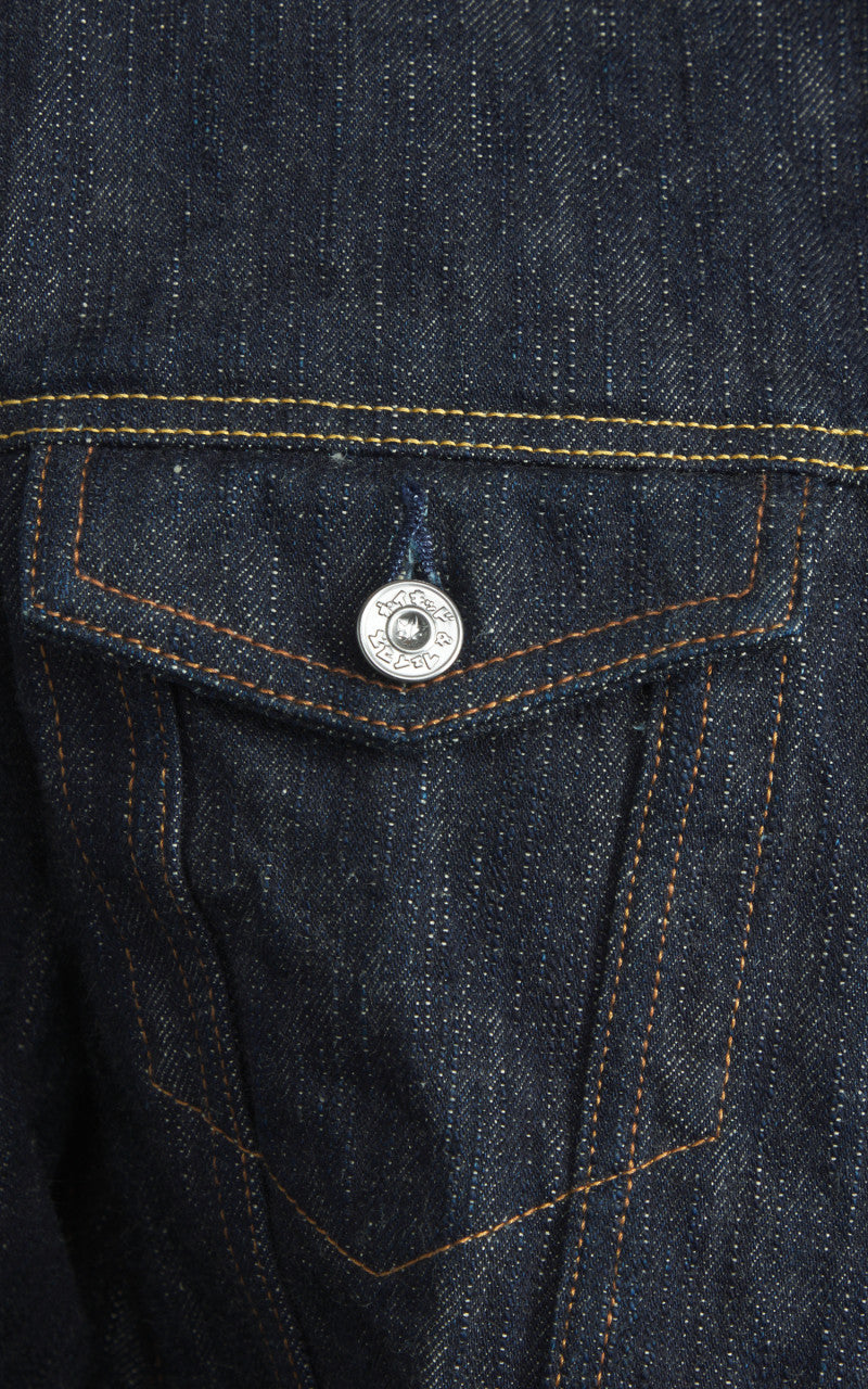 Naked & Famous Denim Denim Jacket MIJ12 Aomidori Selvedge 16oz