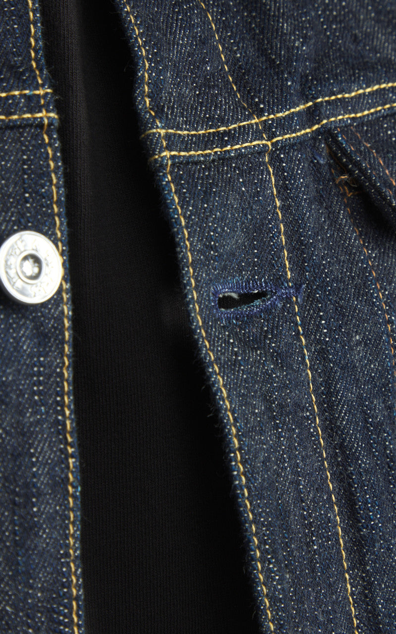 Naked & Famous Denim Denim Jacket MIJ12 Aomidori Selvedge 16oz