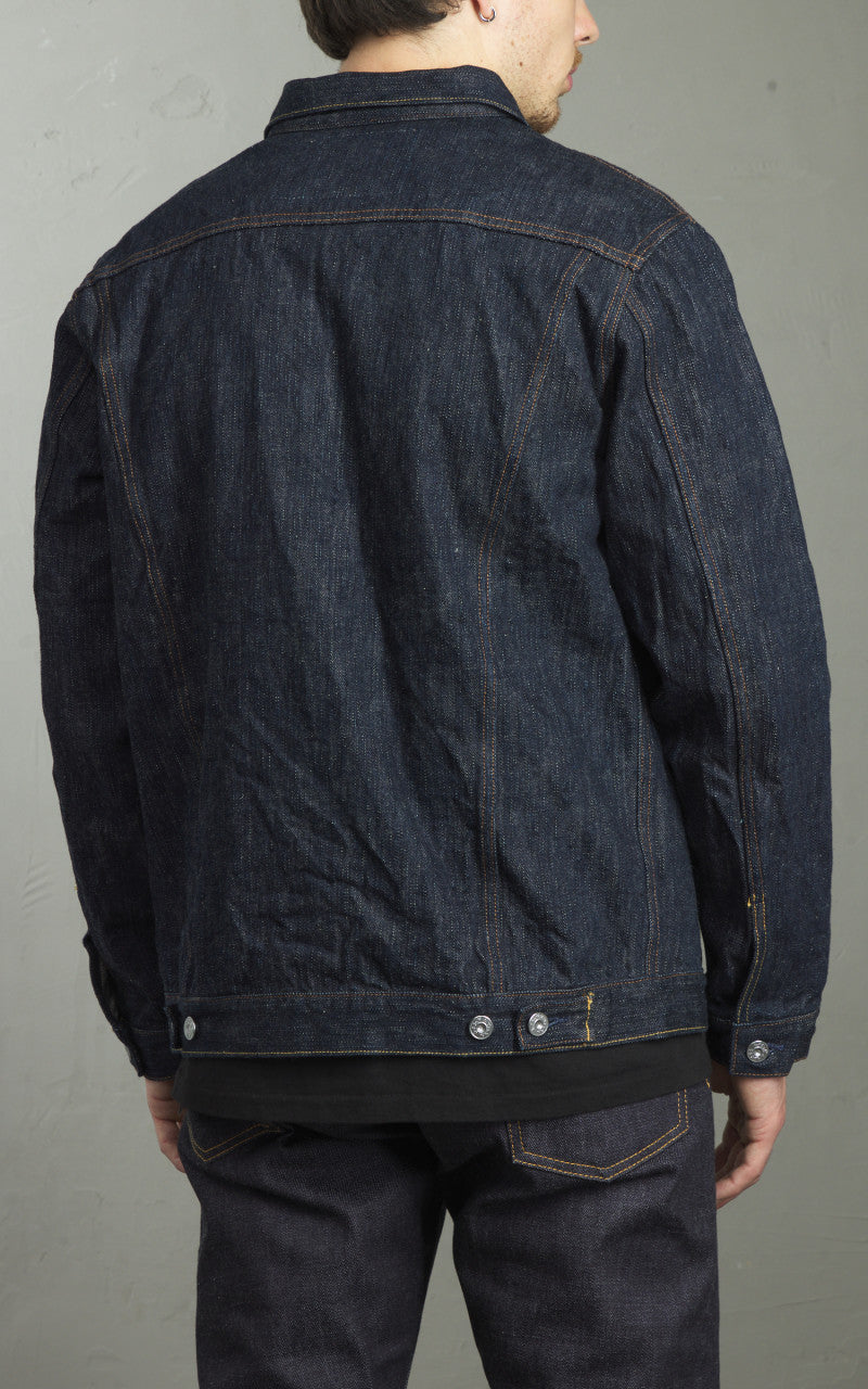 Naked & Famous Denim Denim Jacket MIJ12 Aomidori Selvedge 16oz