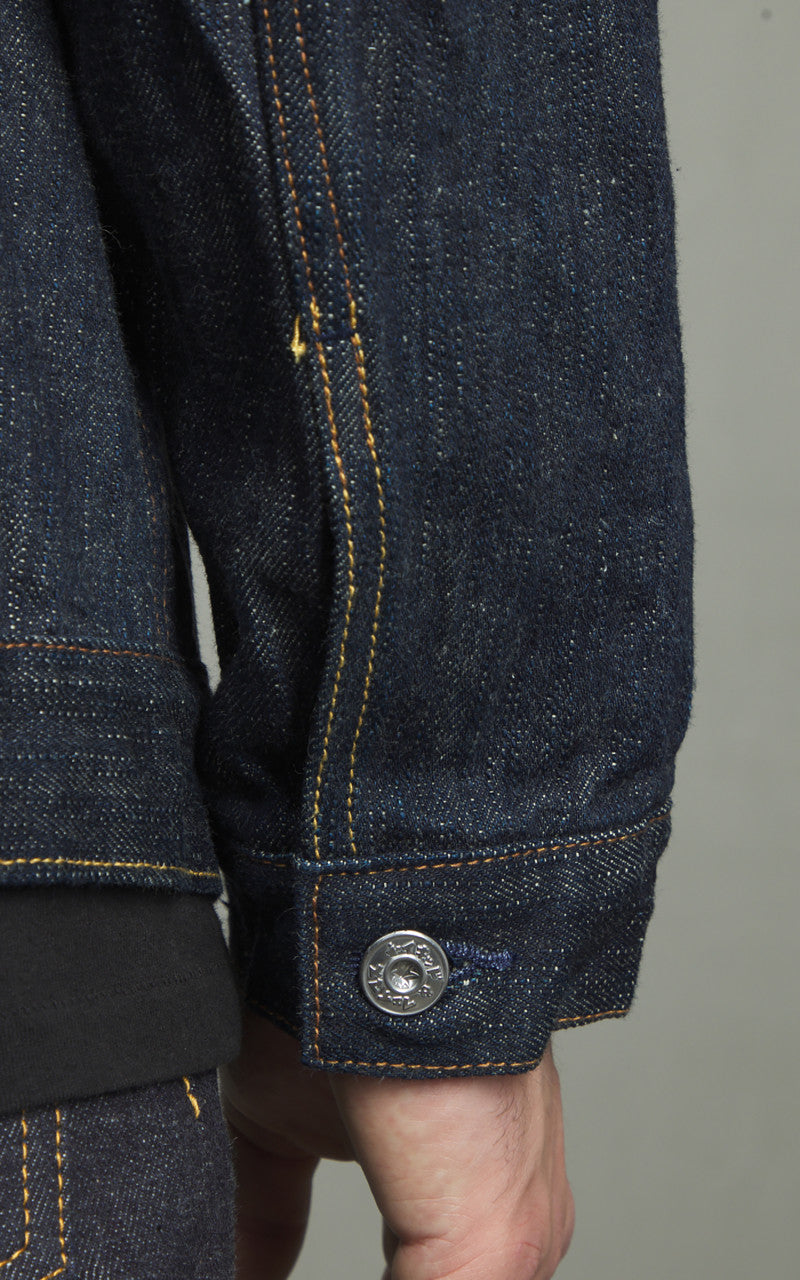 Naked & Famous Denim Denim Jacket MIJ12 Aomidori Selvedge 16oz