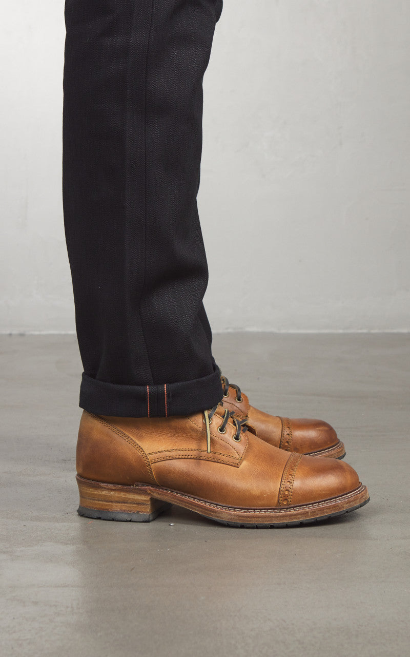 Naked & Famous Denim Weird Guy Shinigami Selvedge Black 18oz