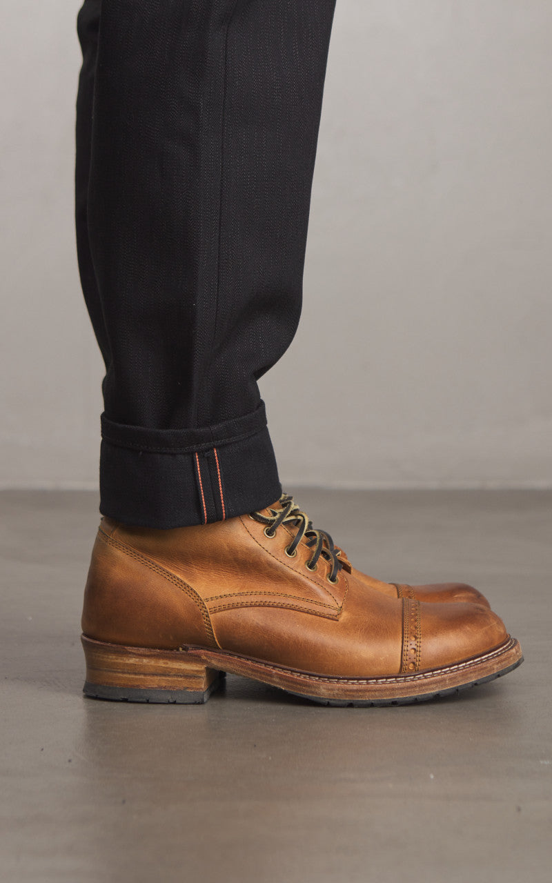 Naked & Famous Denim Easy Guy Shinigami Selvedge Black 18oz