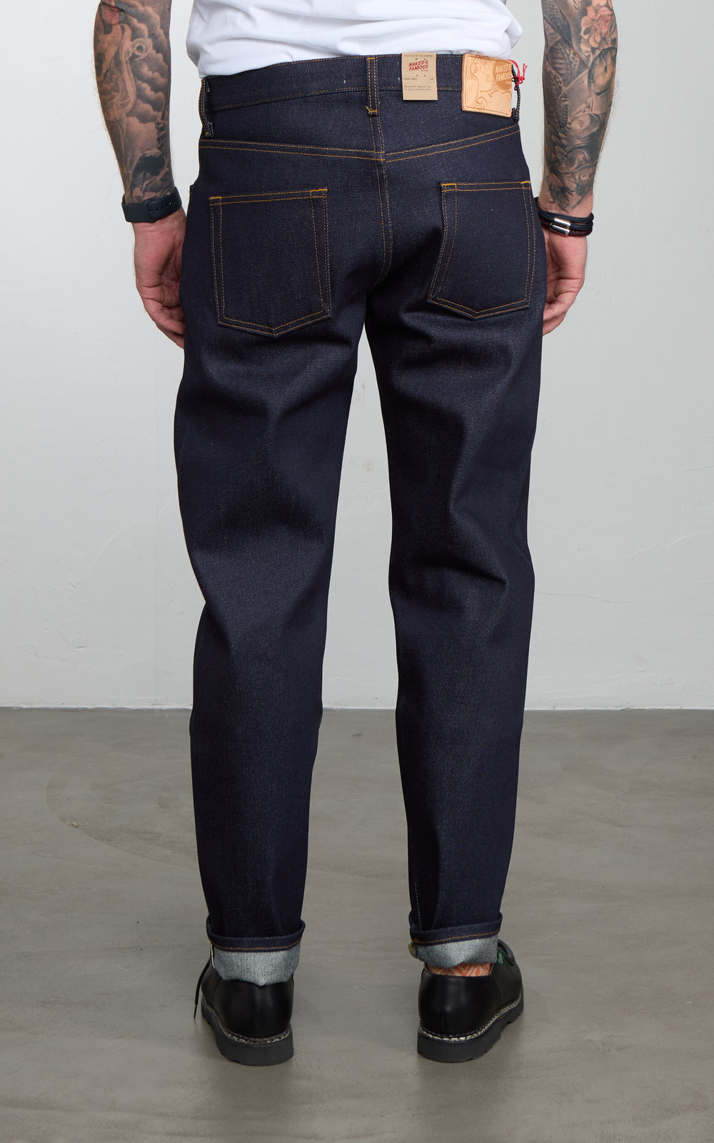 Naked & Famous Denim Easy Guy Elephant 2 Reborn