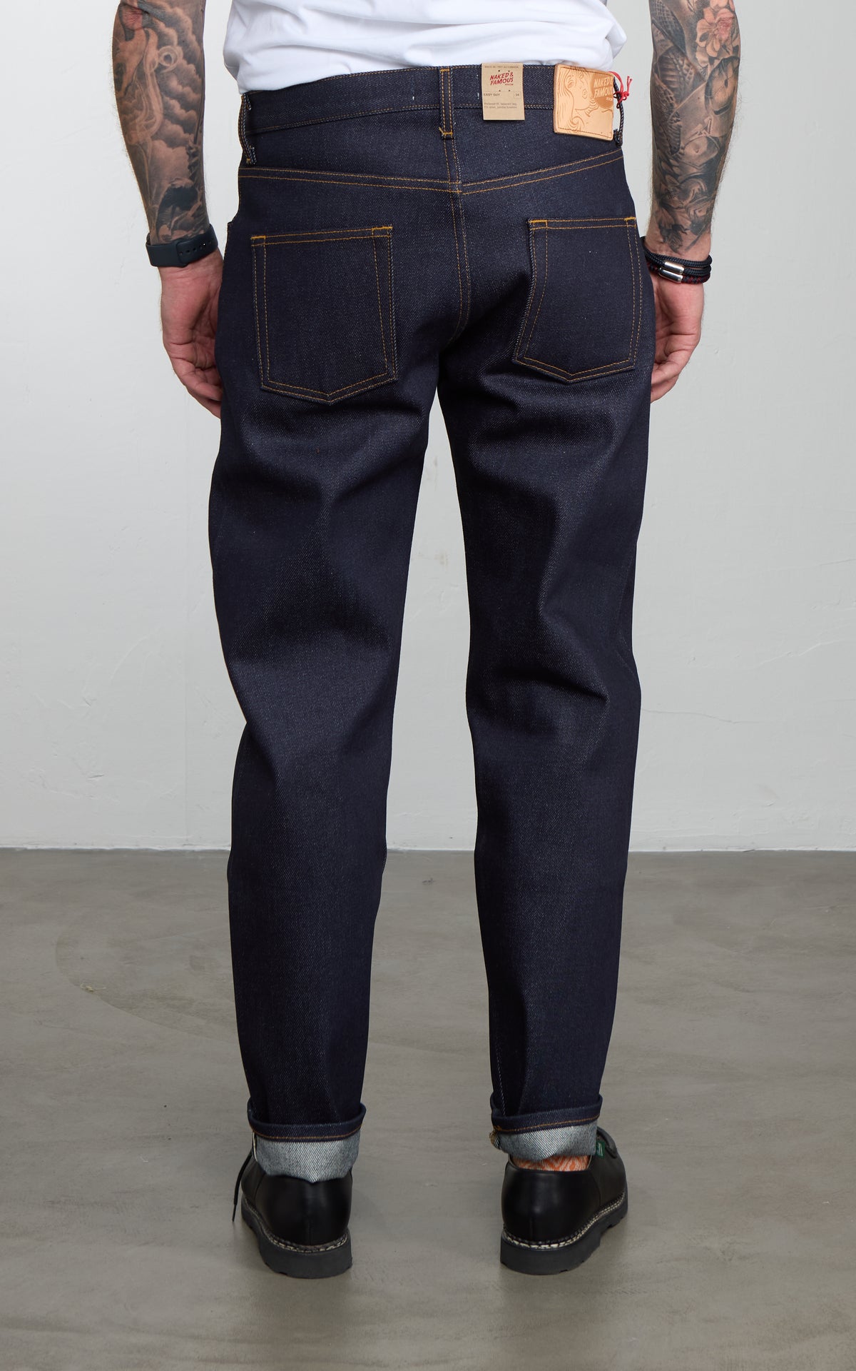 Naked & Famous Denim Easy Guy Elephant 2 Reborn