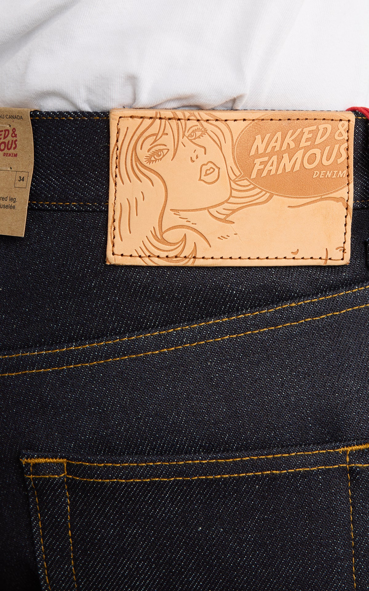 Naked & Famous Denim Easy Guy Elephant 2 Reborn