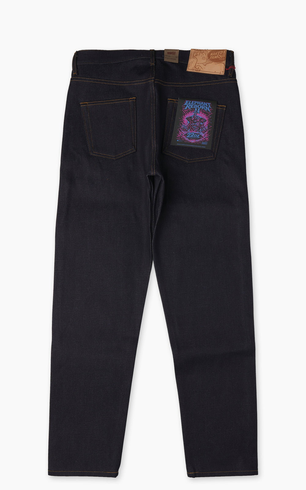 Naked & Famous Denim Easy Guy Elephant 2 Reborn